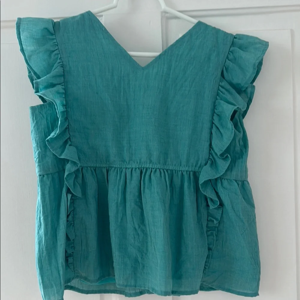 Chelsea & Violet Ruffle Kids Top - Picture 2 of 2